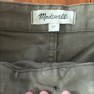 Madewell wide leg pants size 27” worn two times